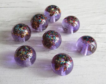 Handmade Resin Focal Bead. Artisan Bead. One Bead. 14mm Approx.