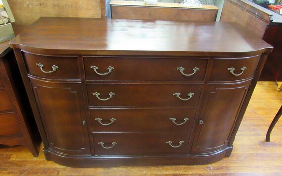 Mahogany television stand media center or buffet