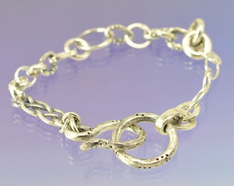 Wabi Sabi Rustic Handmade Bracelet