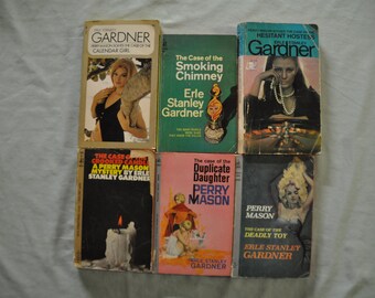 Group of 6 Erle Stanley Gardner Books - Perry Mason - Lot 4