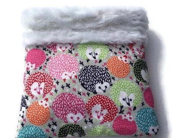 Hedgehog Snuggle Sack, Carrier Pouch, Sugar Glider Pouch, Cozy Den, Hamster Bedding, Chinchilla Cave, Cuddle Bag, Small Animal Bedding