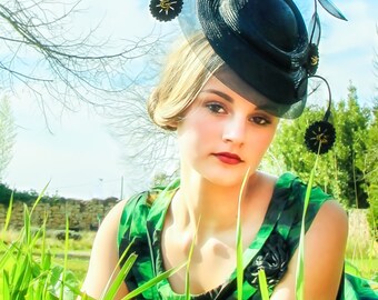 Designer hat handmade in parisisal straw