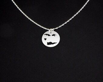Virgin Islands (US) Necklace - Virgin Islands Jewelry - Virgin Islands Gift