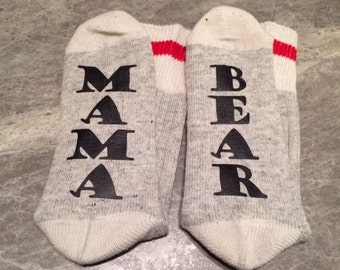 Mama ... Bear or Papa ... Bear (Socks)