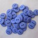 48 Small Plain Lavender Purple Buttons