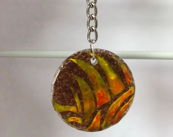 Natural Elements Glass Charm (Fire)