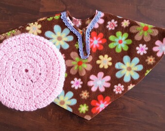 Winter Cape/Poncho and Beret to fit 18 inch dolls like American Girls