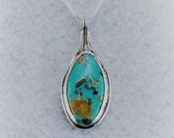Silver and Turquoise pendant