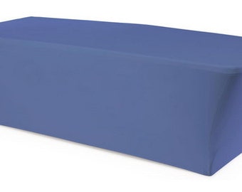 Fits 6 ft Banquet Tables,Premium Elastic/Stretch Spandex Fitted Table Cloths,Personalized Table Cloths.Customized Table cloths,Table Covers