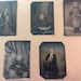 Lot of Five Old Tintype pictures