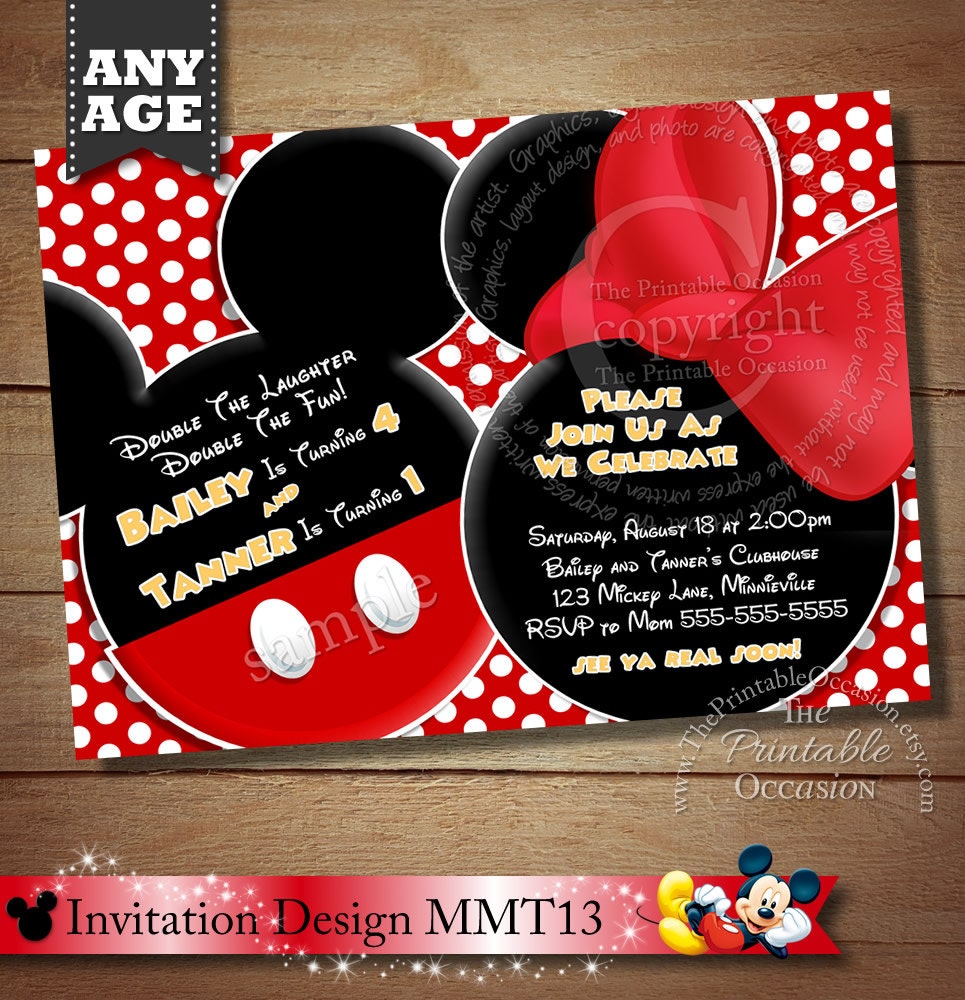 mickey mouse flyer ohye mcpgroup co mickey mouse invitation template