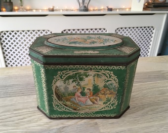 Lovely vintage tin Storage collectors