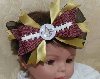 New Orleans Saints football headband