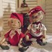 Primitive Christmas Elf PDF pattern instant download Owen and Oliver from Old Bag Designs
