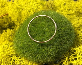 Dainty Gold Stacking Ring