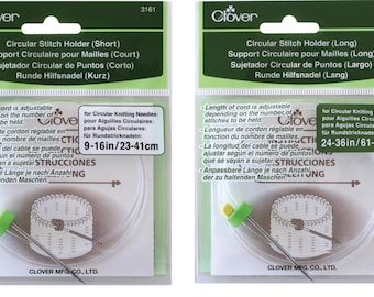 Clover Circular Stitch Holder, Short (3161) or Long (3162)