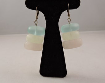 Watercolor Stack Earrings