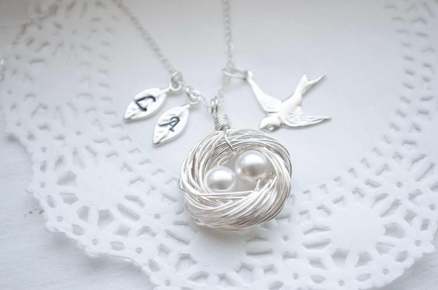 Mother's Day Gift Personalized Handmade Birds Nest