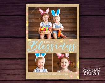 easter card print etsy