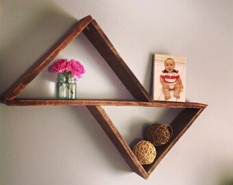 Double Triangle Shelf