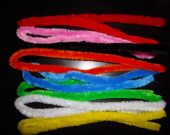 set of eight colorful caterpillars son