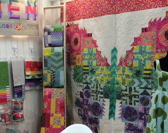 Eden Moth Butterfly Quilt Kit featuring Eden by Tula Pink
