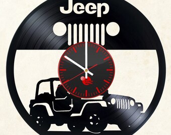 Jeep Wall Clock | Etsy