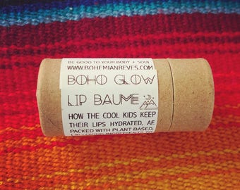 Boho Glow Primrose + Green Tea Lip Baume