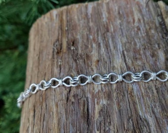 Sterling Silver Link Bracelet