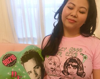 Really good hair club pink shirt