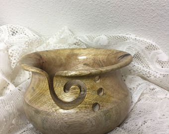 Mangowood Yarn Bowl Butler