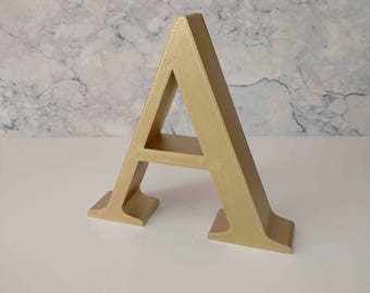 Personalised Free Standing Letters, Free Standing Letters, 3D Printed Custom, Initials Names For Birthdays/Anniversaries/Weddings
