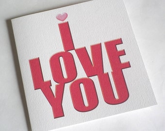 I Love You...Oh Yes I Do Card