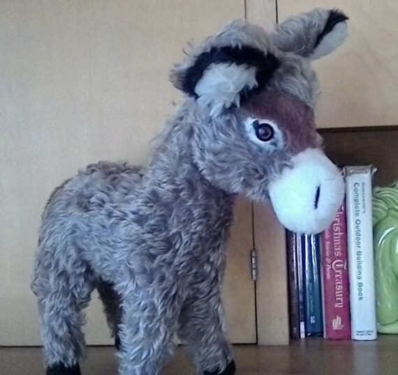 large donkey stuffed animal