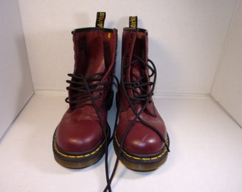 Oxblood Leather Doc Martens