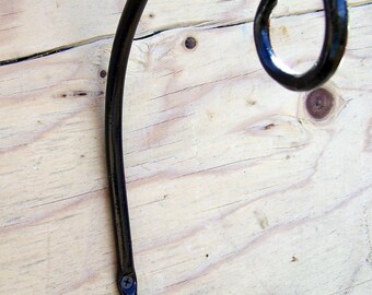 Arch style hook-hanger bird feeder plants etc Hand crafted by a blacksmith in the heart of the Missouri Ozarks USA