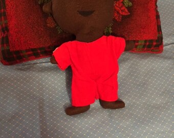 Doll Boy Africana Gifts Toys Crafts Hand-made Collectibles Holidays Birthdays Girls Afrocentric