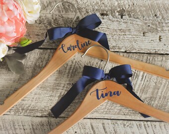 Bridesmaid Hangers Bride Personalized Wedding Dress Hanger
