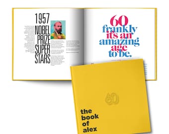A Personalised 60th Birthday Book - The Book of Everyone UK