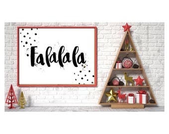 Christmas Wall Art, Christmas Decor, Christmas Gift, Christmas, Christmas Art