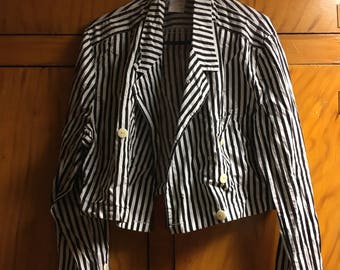 Striped Blazer