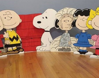1 ONE 2ft Charlie Brown cutout/standee/prop. (any charlie brown character)