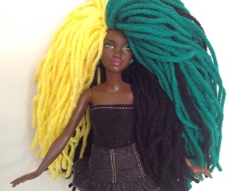 Jamaican Natural Hair Doll