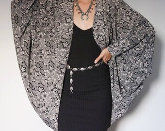 Vintage 80's Batwing Kimono