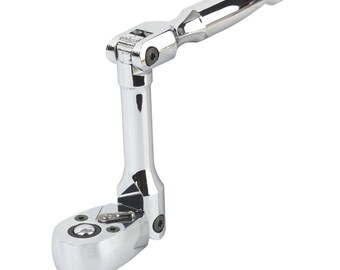 1 Ratchet Hand Tool double bendable adjustable positioning handle 3/8" reach home improvements repairs hobby & craft metalworking automotive