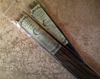 Autumn Embers Incense - 20 Sticks - Hand Dipped, Strongly Scented Heavily Scented Stick Incense