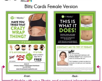 It Works! Blitz Card (Female Version) - Digital File
