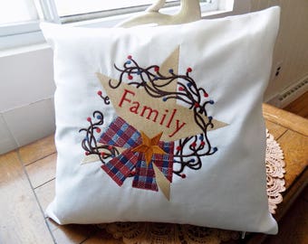 Family Toss Pillow