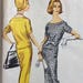 McCall's 4487 misses overblouse and skirt size 12 bust 32 vintage 1950's sewing pattern Uncut Factory Folds