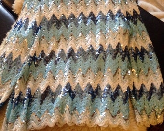 VINTAGE SEQUINED TUNIC